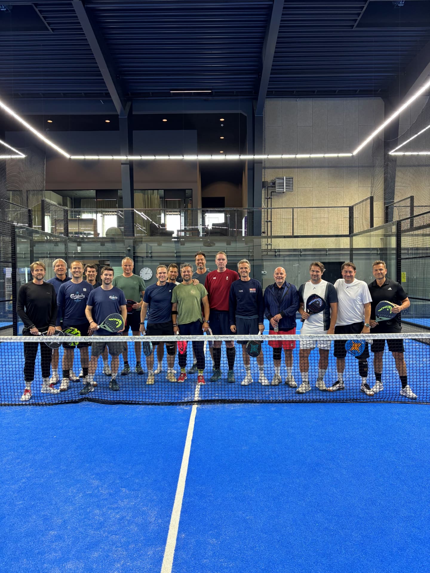 The Padel Club — drengetræning på padelbanen